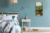 Wandbild Leinwand Bilder mit Uhr Geräuschlos 30x60 Produktbild-Vorschau 4