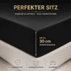 Spannbettlaken 2er Set Premium Jersey 190 g/m² extra dick, Produktbild-Vorschau 7