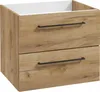 Badezimmerschrank mit Waschbecken 50 x 40 cm Eiche Craft Produktbild-Vorschau 3