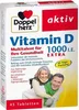 A box of Doppelherz Vitamin D3 1000 I.E. Extra tablets. Produktbild-Vorschau