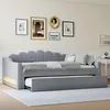 Merax divano letto 140x200 con letto estraibile 190x90cm, Anteprima dell’immagine prodotto 1