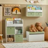SoBuy KMB80-W Kinder Spielzeugtruhe Aufbewahrungsbox Produktbild-Vorschau 4