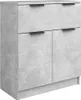 vidaXL 3-tlg. Sideboard-Set Betongrau Holzwerkstoff Produktbild-Vorschau 5
