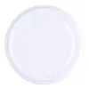A white lid for a jar, shown from a top-down perspective against a white background. Podgląd zdjęcia produktu