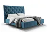 KAWOLA Bett ANNY Polsterbett Velvet petrol 200x200cm Produktbild-Vorschau 5