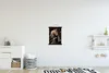 MuchoWow® Textilposter Das Mädchen mit dem Perlenohrring - Produktbild-Vorschau 2