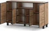 Skandinavische Kommode Sideboard Holz 140x80x35 für Produktbild-Vorschau 2