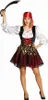 Piratin Piratenbraut Seeräuberin Freibeuterin Karneval Produktbild-Vorschau 1