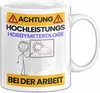 Hobbymeteorologe Tasse Geschenk Lustiger Spruch Produktbild-Vorschau 1