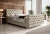 Čalúnená posteľ 180x200 ADRIA PLUS s úložným priestorom - Náhľad obrázku produktu 1