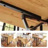 SoBuy Tavolo a muro Estensibile con piano in legno Stile Anteprima dell’immagine prodotto 6