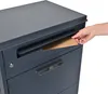 Toboli Paketkasten Anthrazit 500 x 370 x 1120 mm, Paketbox Produktbild-Vorschau 6