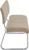Esszimmerbank VILAS für 3 Personen mit Stoffbezug, beige - Produktbild-Vorschau 4