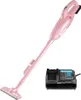 A pink cordless vacuum cleaner and its charging dock are displayed against a white background. Podgląd zdjęcia produktu