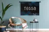 MuchoWow® Wandteppich Wandbehang Tessa - Pastell - Mädchen Produktbild-Vorschau 5