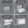 VILSTEIN | Duschnische 30x45 cm | Aufputz | Wandnische Weiß Produktbild-Vorschau 5
