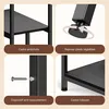Bealife FS13 Bibliothèque, étagère sur pied avec 5 étages Voir les images du produit 4