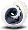 A rolled-up shoe on a white background. Produktbild-Vorschau