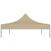 vidaXL Tetto per tende da festa 4,5x3 m Beige 270 g/m² Anteprima dell’immagine prodotto 4