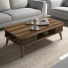 Skye Decor, septembre - Noyer, tables basses, noyer, 105 x Voir les images du produit 3
