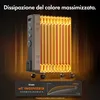 VonHaus Radiatore a Olio Elettrico 11 Elementi, Stufa ad Anteprima dell’immagine prodotto 2