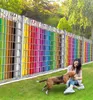 Sichtschutzstreifen Infinity Stifte Sichtschutz Garten Zaun Produktbild-Vorschau 2