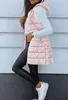 ASKSA Femme Gilet matelassé long sans manches avec capuche Voir les images du produit 4