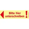 Haftnotizen "Bitte hier unterschreiben" Produktbild-Vorschau 3