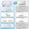 A comparison between a cervical pillow and a traditional pillow, highlighting the features and benefits of the cervical pillow. Anteprima dell’immagine prodotto