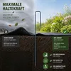 100 Agrafes De Jardin En U 40 x 4 cm, Piquets De Fixation Voir les images du produit 4