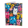 Collegeblokken – 5 stuks – Kleine Monsters – A4 – geruit – Productafbeelding-voorbeeld 1