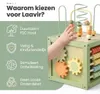 Laavir Houten Activiteitenkubus Baby Mintgroen - Educatief Productafbeelding-voorbeeld 7