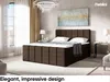 MEBLINI King Boxspringbett mit Bettkasten - Gepolstert Produktbild-Vorschau 3