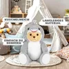 BRUBIES Teddy shark - orsetto di 25 cm in costume da squalo Anteprima dell’immagine prodotto 5