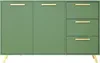 Kommode Nancy mit 3 Schubladen und 2 Türen, Sideboard in Produktbild-Vorschau 2