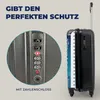 MuchoWow® Koffer Handgepäck Trolley Rollkoffer Kleine Produktbild-Vorschau 3