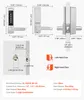 VEVOR Mechanický kódový zámok s jednostranným tlačidlovým Náhľad obrázku produktu 7
