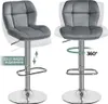 Yaheetech 2-er Set Barhocker Verstellbarer Barstuhl Produktbild-Vorschau 6