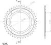 Stahl-Kettenrad Supersprox 525 - 39Z (schwarz) Produktbild-Vorschau 1