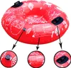 lot de 2 pneus de luge gonflables en PVC, Snow Tube bleu + Voir les images du produit 3