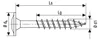 SPAX® 0257000801005 SPAX® Holzbauschrauben T40 Tellerkopf Anteprima dell’immagine prodotto 7