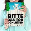 Bitte das Tor schließen Metallschild XXL in 28x38 cm mit Produktbild-Vorschau 3