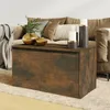 vidaXL Aufbewahrungstruhe Räuchereiche 84x42x46 cm Produktbild-Vorschau 13