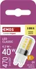 LED Lampe Classic JC / G9 / 4,2 W (40 W) / 470 lm / Warmweiß  Produktbild-Vorschau