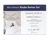 Premium Microfaser Kinder Bettenset Steppdecke 135 x 100cm Produktbild-Vorschau 2