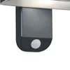 Close-up of a solar-powered outdoor light fixture with a motion sensor. Náhled obrázku produktu