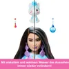 Poupée Barbie Cutie Reval, cheveux noirs, mèches bleues, Voir les images du produit 15