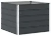 Bac à plantes vidaXL anthracite 100 x 100 x 75 cm en acier Voir les images du produit 1