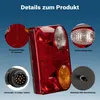 Wiltec 2x Anhänger Rückleuchten 12V 13-poliger Stecker mit Produktbild-Vorschau 7