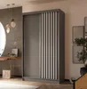 AX LIVING Cabinio Kleiderschrank 120 cm breit Schiebetüren Produktbild-Vorschau 2